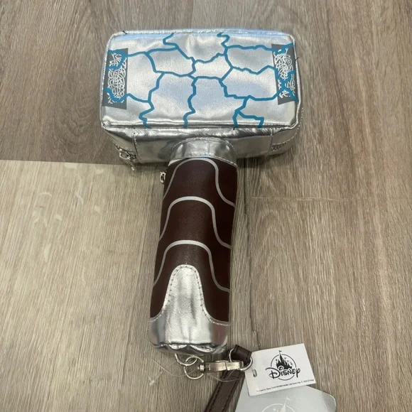 Disney Parks Marvel Thor Love & Thunder Hammer Mjolnir Wallet Wristlet Purse - Picture 5 of 7